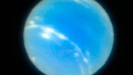 Image of Neptune made available through adaptive optics