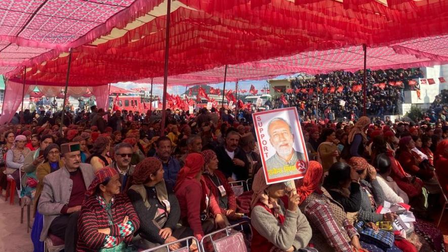 Thousands Flood First CPI(M) Poll Rally for its Lone Himachal MLA