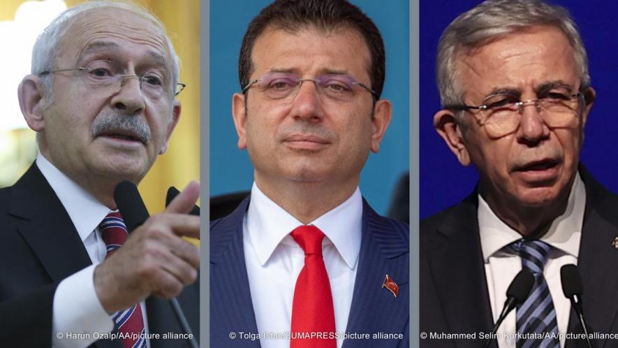 CHP leader Kemal Kilicdaroglu and mayors Ekrem Imamoglu and Mansur Yavas may run against Erdogan