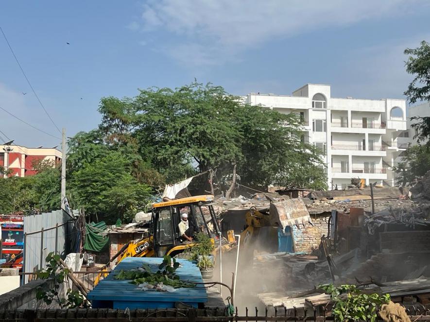 Priyanka Gandhi Camp Demolition: Bulldozing Drive Continues in Delhi