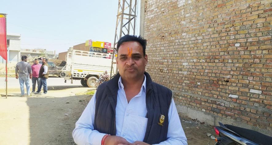 Saroj Khichar, a resident of Tibia (Photo - Amarpal Singh Verma, 101Reporters).
