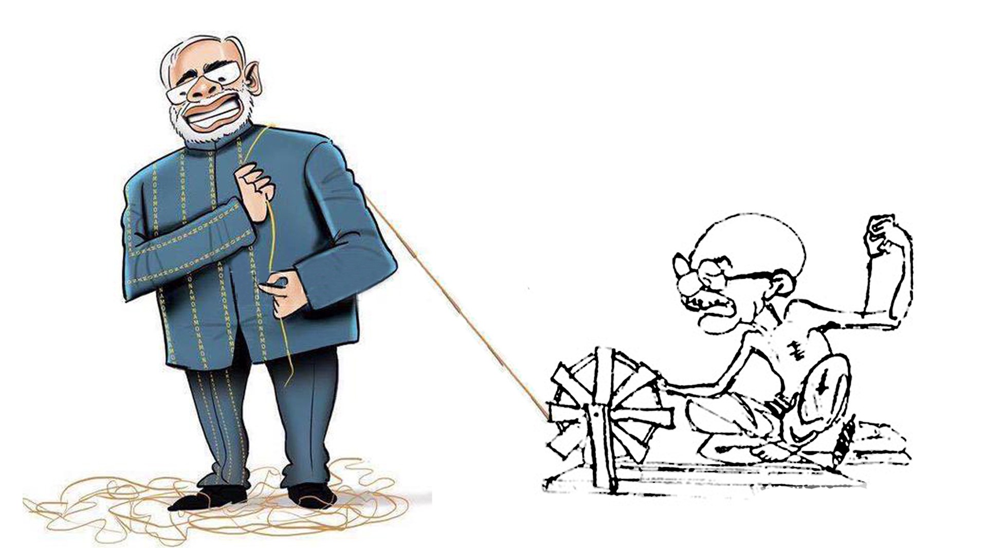 Mahatma's Khadi to Modi's Barbadi | NewsClick Mahatma's Khadi to Modi's Barbadi | NewsClick