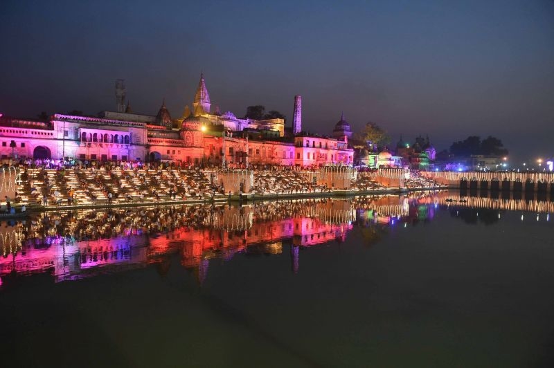 Can 3 Lakh Diyas on its Bank Save the Sarayu River in Ayodhya? | NewsClick