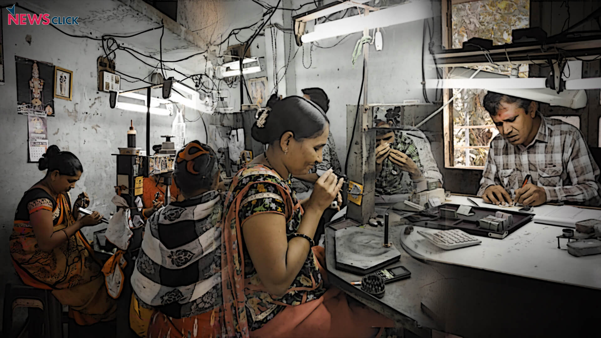 life-of-diamond-polishers-of-gujarat-no-job-security-minimum-wage-or-dignity-newsclick
