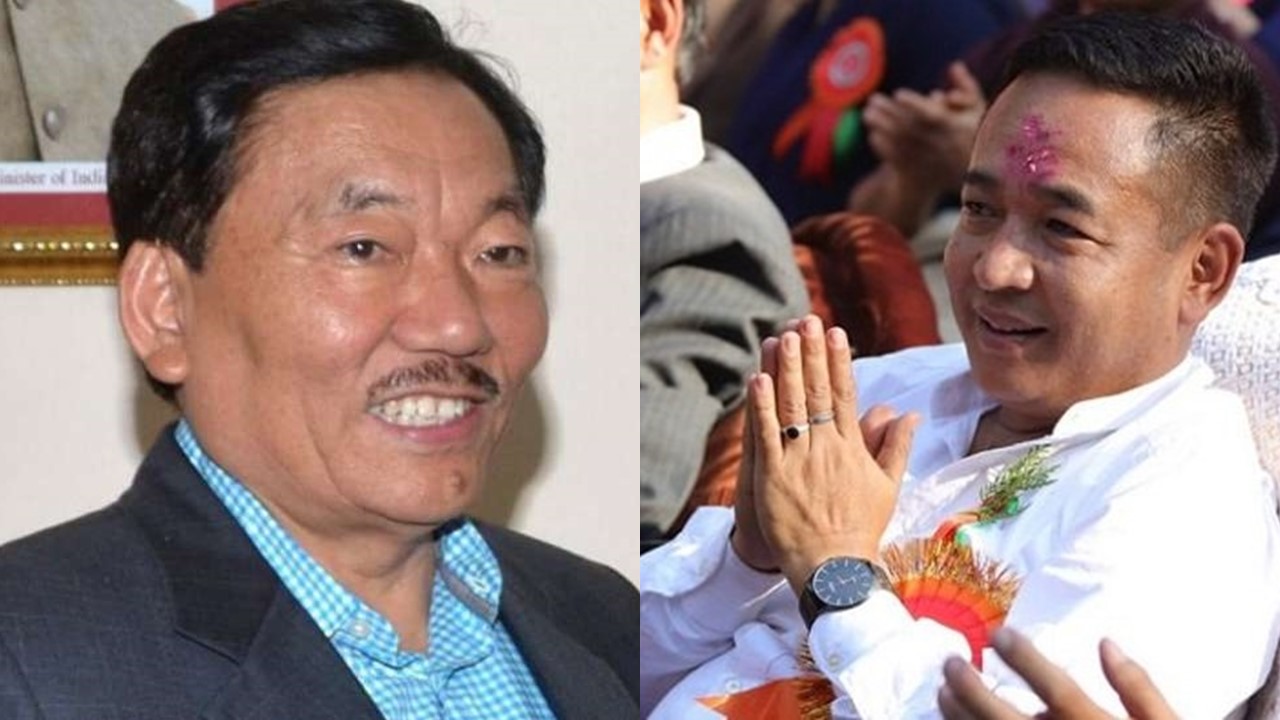 Sikkim CM PS Tamang and SDF chief Pawan Chamling both to contest from two assembly seats Sikkim CM PS Tamang and SDF chief Pawan Chamling both to contest from two assembly seats