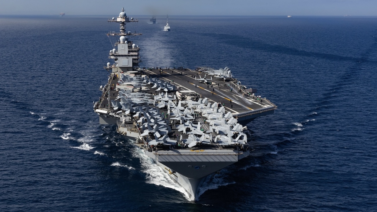 The world’s largest aircraft carrier, USS Gerald R. Ford (CVN 78), has just been deployed to the Caribbean by 