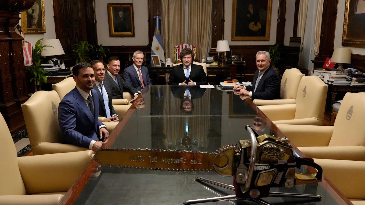 Peter Thiel Has Private Meeting with Argentine President Milei