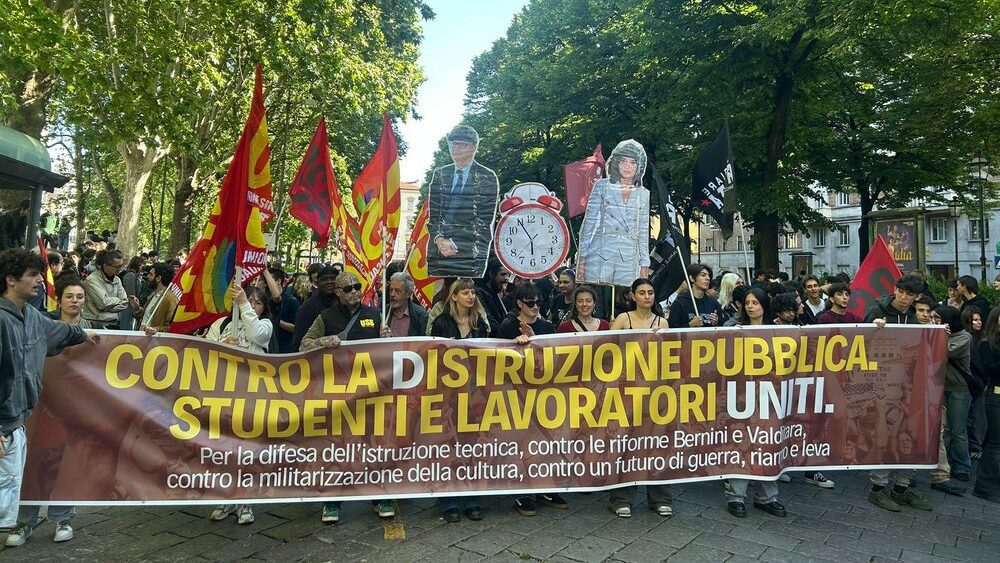 Italy: Students, Teachers Strike Against RW Reforms, Militarisation