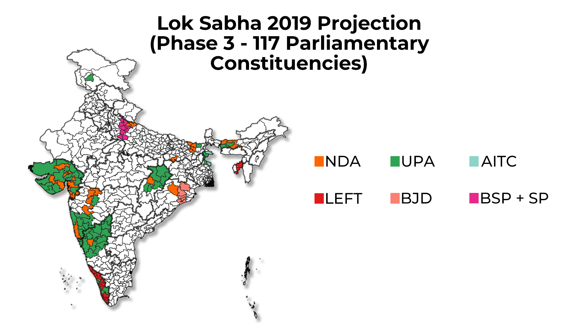 Elections 2019 Nda Slide Continues In 3rd Phase Of Polls Newsclick