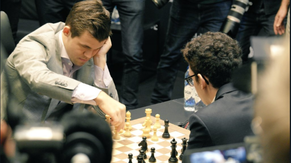 Magnus Carlsen vs Fabiano Caruana 22.0 - 4.0. What a score. All of