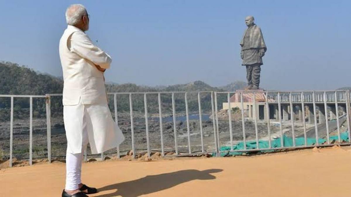 Ahead Of Modi S Visit To Statue Of Unity 8 Tribal Leaders Arrested Newsclick Statue of unity is the largest in the world, built on banks of the narmada in gujarat. statue of unity