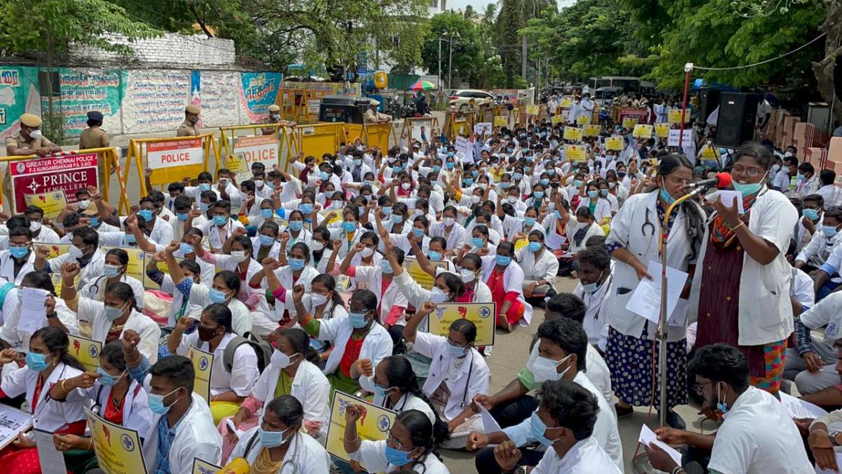Tamil Nadu: Veterinary Doctors Protest Indefinite Delay in Appointments | NewsClick Tamil Nadu: Veterinary Doctors Protest Indefinite Delay in Appointments | NewsClick
