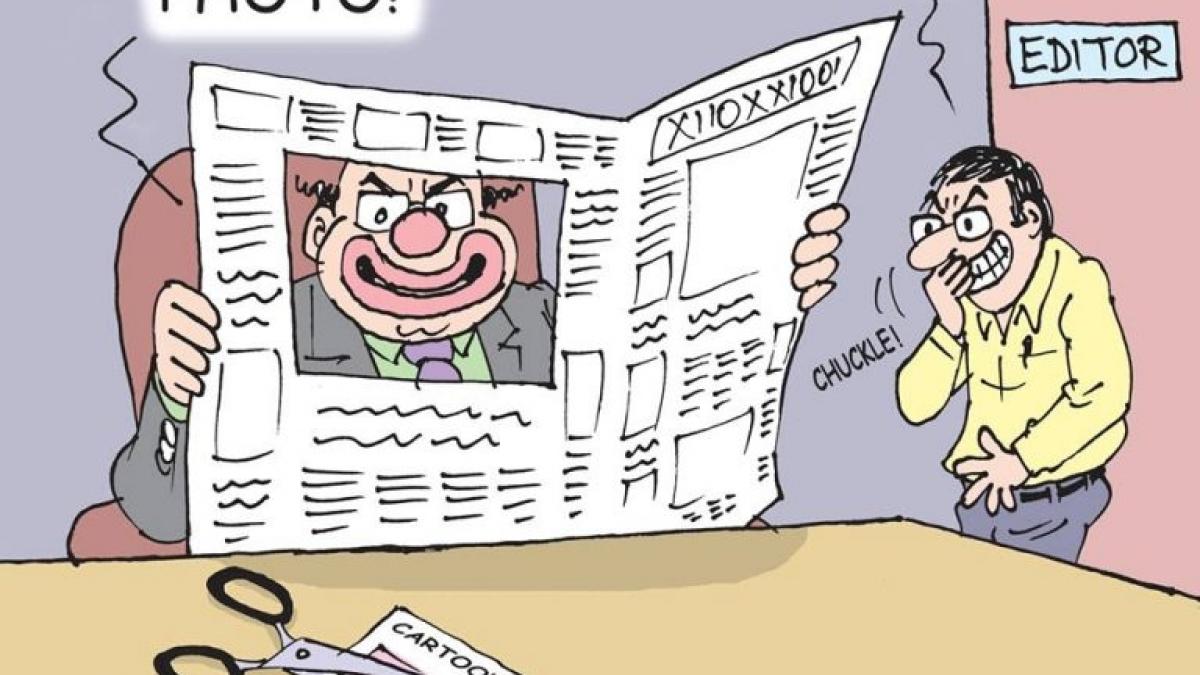 Cartoonist P Mahamud Wins the First PEN-Gauri Lankesh Award for Democratic Idealism | NewsClick Cartoonist P Mahamud Wins the First PEN-Gauri Lankesh Award for Democratic Idealism | NewsClick