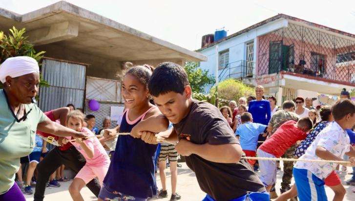 Children playing on the street in Havana, Cuba. Photo: Zoe Alexandra