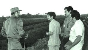 Fidel Castro visiting agricultural production in Cuba. Photo: Granma