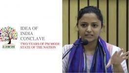 Shehla Rashid at Idea Of India Conclave 2016
