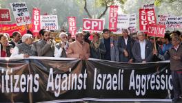  Protest against Israeli PM Netanyahu’s India visit Held in Delhi