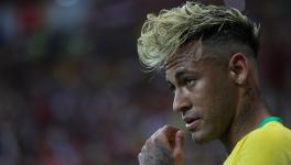 Brazil's Neymar at FIFA World Cup.