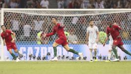 Cristiano Ronaldo of Portugal at FIFA World Cup