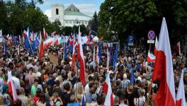 Protests Break Out in Poland Against Bid to Suppress Judiciary