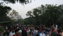JNU Students Peace March 