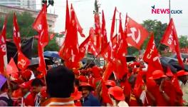 Mazdoor kisan sangharsh rally