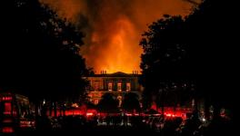 brazail museum fire