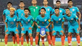 Indian U-17 football team at FIFA U-17 World Cup in 2017.