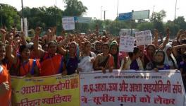 Asha Workers Protest Madhya Pradesh