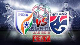 India vs Thailand AFC Asian Cup football