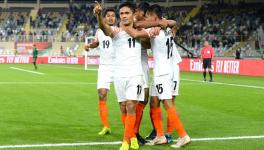 Sunil Chhetri of Indian football team at AFC Asian Cup 2019 