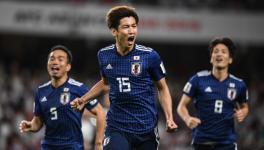 Yuya Osako of Japan football team at AFC Asian Cup semifinal