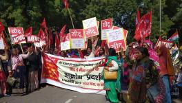Mid May meal workers protest
