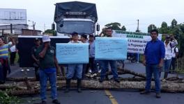 Anti-IMF protests in Ecuador