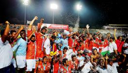 I-League football champions Chennai City FC 