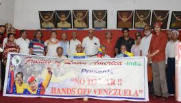 Solidarity Meeting in Kolkata Flays US Designs in Venezuela