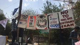 JNU Students on Indefinite Hunger Strike Demanding Revocation of Prospectus