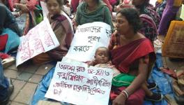 450 School Service Commission Candidates from West Bengal on Indefinite Hunger Strike