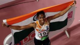 MR Poovamma at Asian Athletics Championships