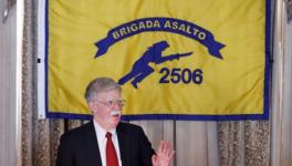 John Bolton spoke about the new sanctions in Miami on the anniversary of the Bay of Pigs invasion