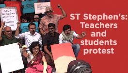 St Stephens College Protest