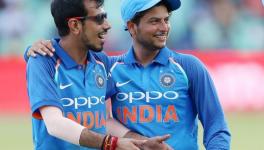 Indian cricket team spinners Yuzvendra Chahal and Kuldeep Yadav