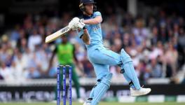 England cricket team's Ben Stokes at the ICC Cricket World Cup 2019