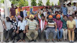 BSNL Employees Protest in Amritsar Demanding Pending Salary