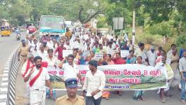 Farmers protest against delay in return of lands acquired for green corridor project