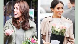 Kate Middleton and Meghan Markel