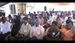 TN Govt Employees Go on Hunger Strike