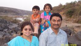 Amit Jethwa with family