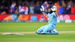 Ben Stokes of England cricket team during the final of the ICC World Cup 2019 against New Zealand at the Lord's