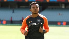 Indian cricket team's Prithvi Shaw banned for doping by the BCCI